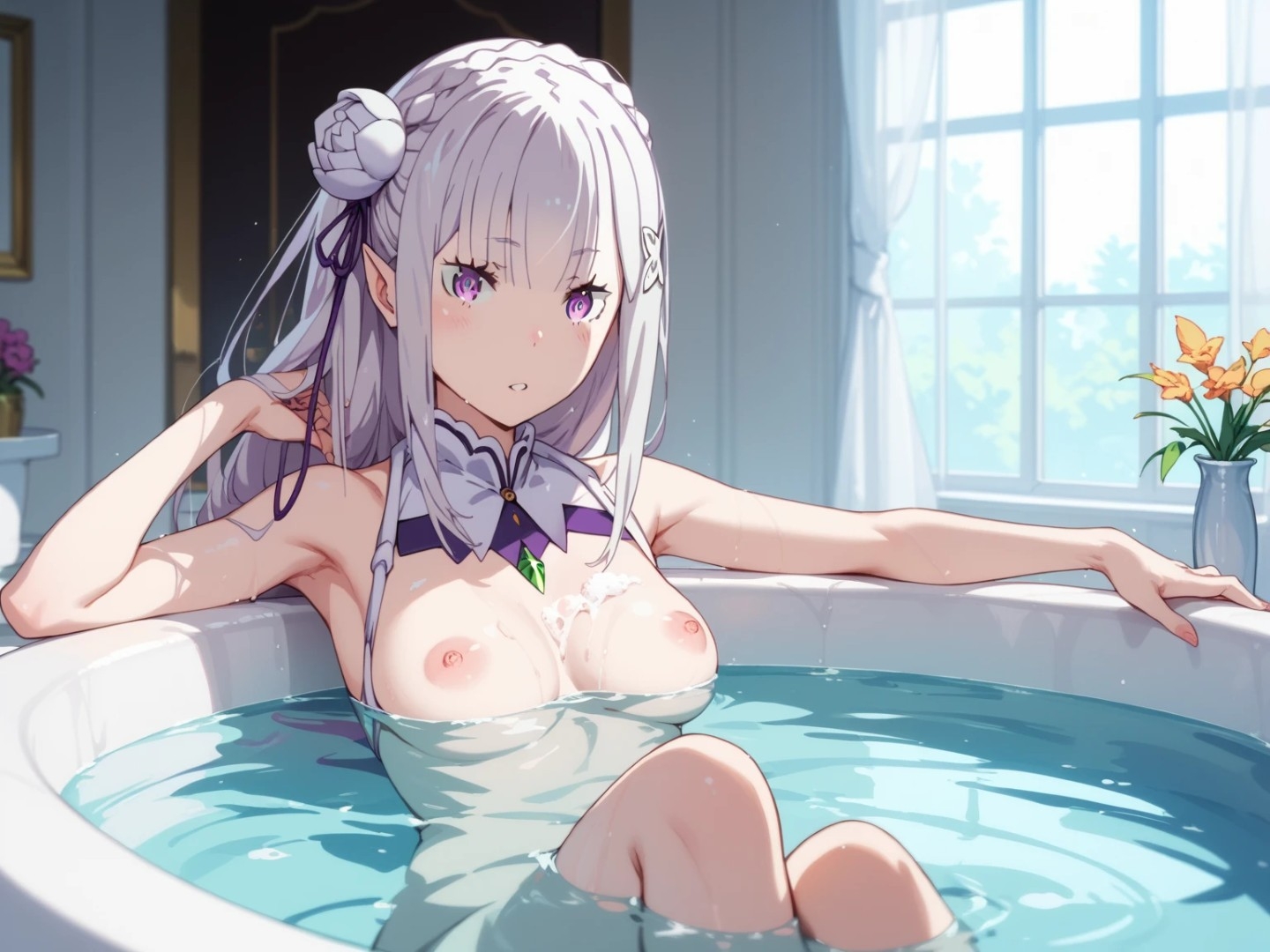 エ〇リアがいろいろな男性と……エッチなイラスト集！ 画像2