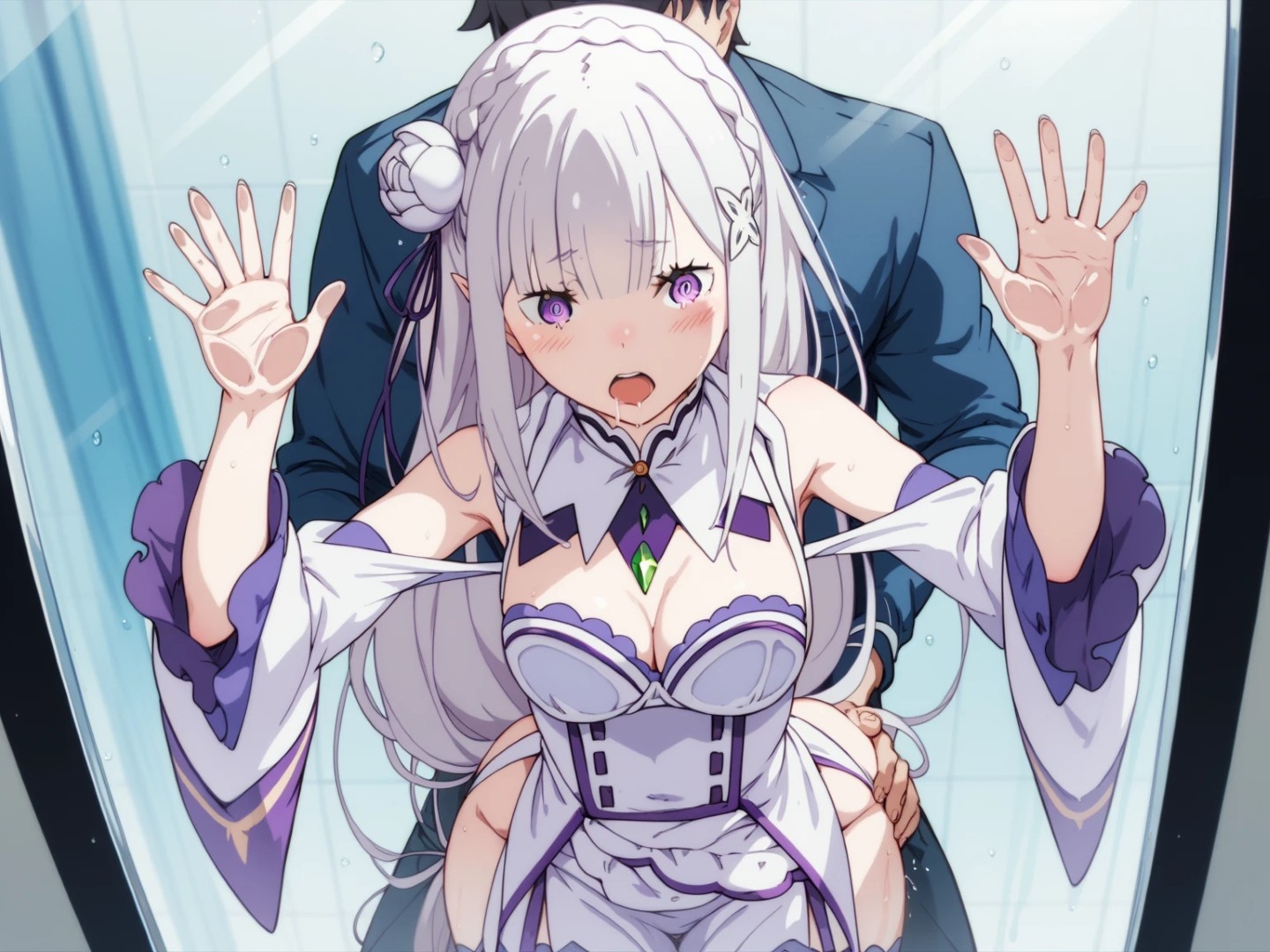 エ〇リアがいろいろな男性と……エッチなイラスト集！ 画像7