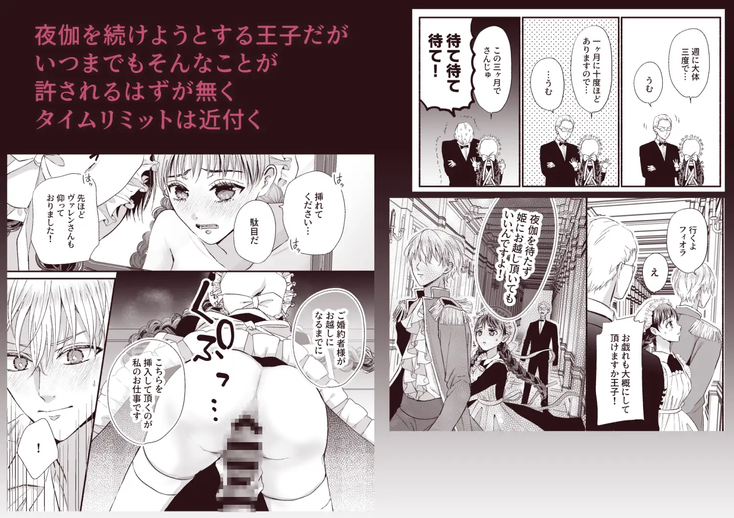 王子の夜伽は終わらないのサンプル画像7