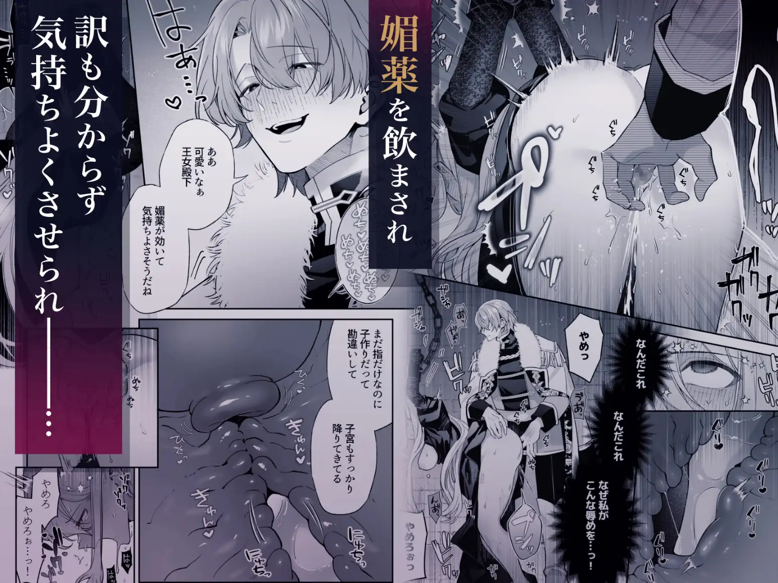 王女殿下は謎の豹変執着王子に孕ませられる 藍田まろやか エロ漫画7