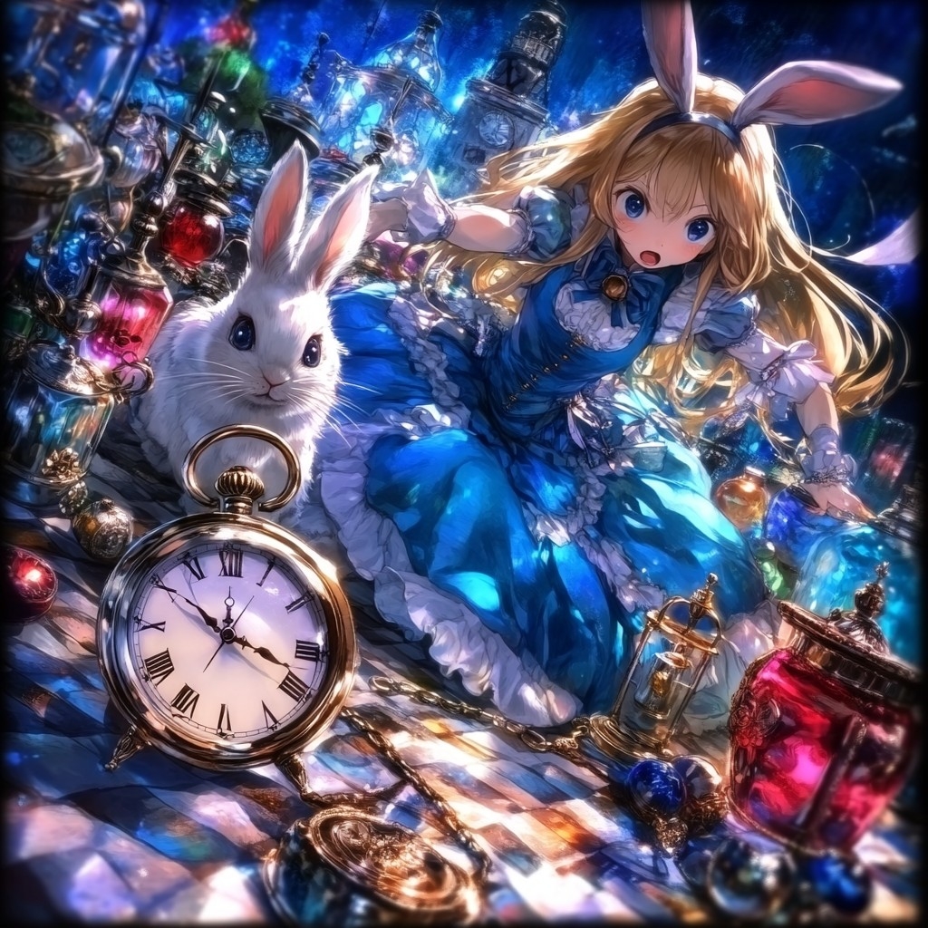 白うさぎが女の子になっちゃったら…あなたはどうする? in 不思議の国のアリス by甘噛凛々子_4