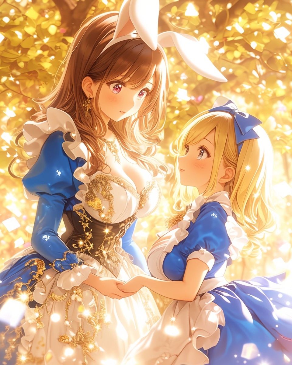 白うさぎが女の子になっちゃったら…あなたはどうする? in 不思議の国のアリス by甘噛凛々子_7