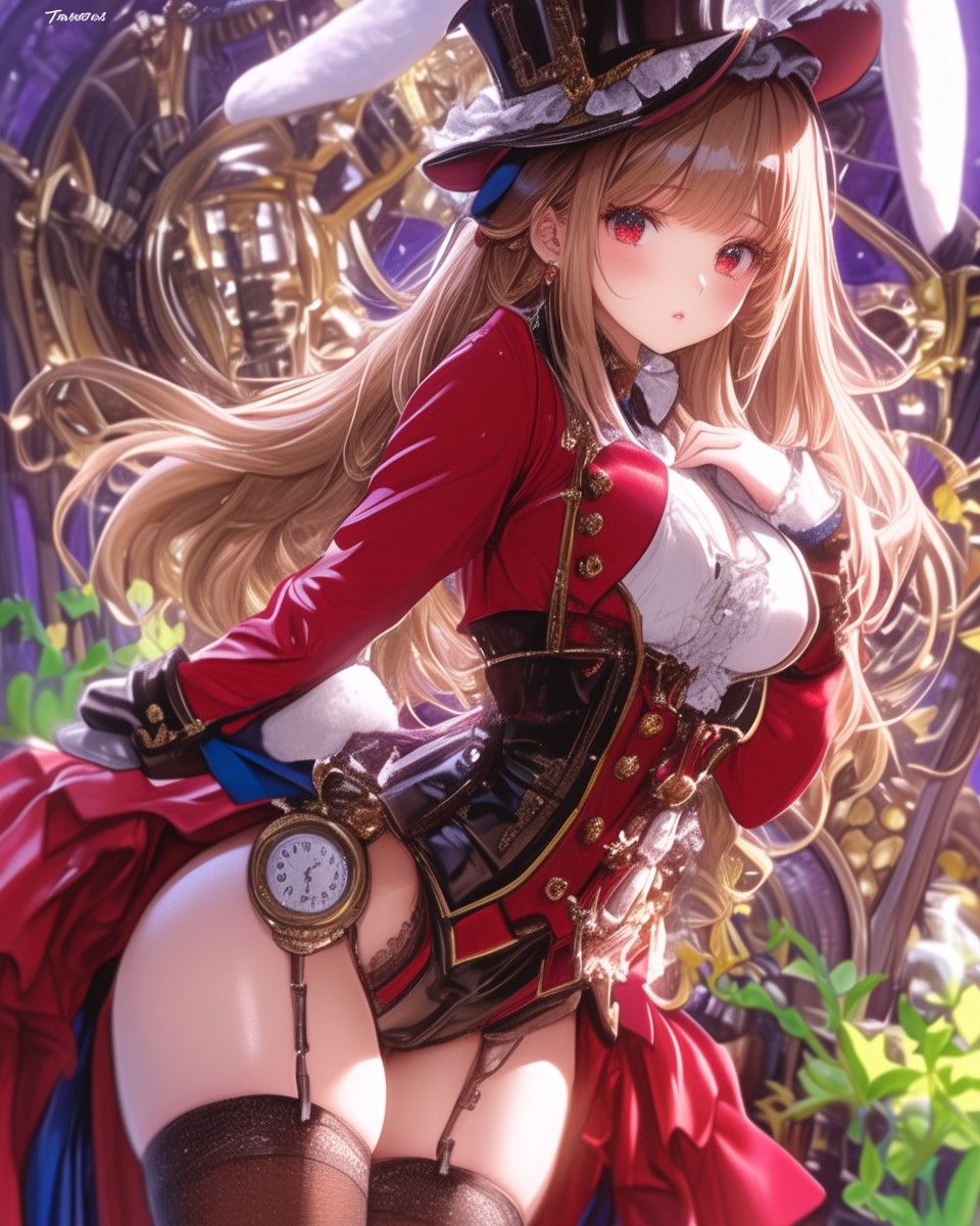 白うさぎが女の子になっちゃったら…あなたはどうする? in 不思議の国のアリス by甘噛凛々子_8