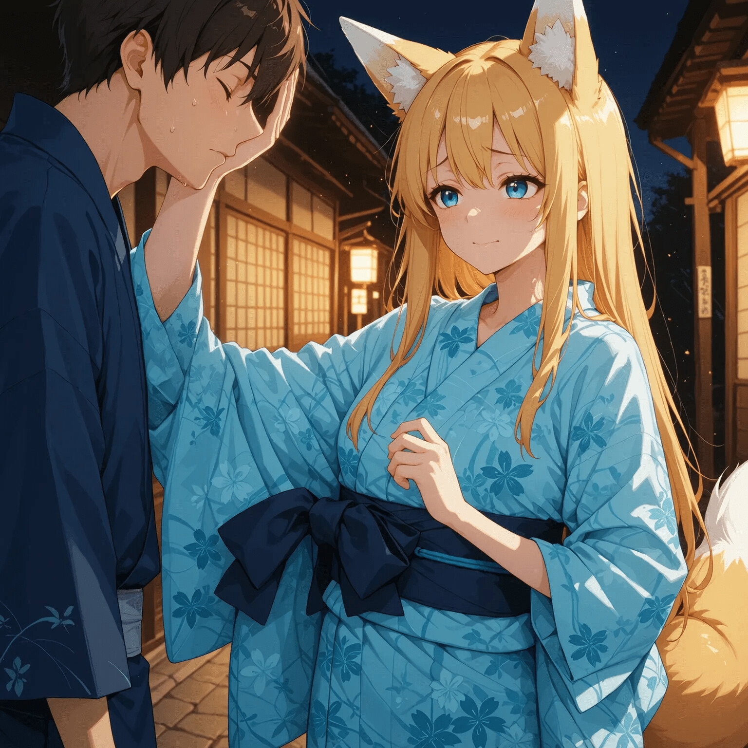 狐っ娘と着たままえっち！ 狐に色んな意味で「つままれる」 画像4