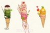 冰淇淋組 | アイスクリームセット | Ice Cream Set | Vtuber assets | Live2D 素材 [LittleRedBeanArt]