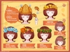 秋冬花冠 | 秋冬の花冠 | Autumn & Winter Flower Corollas Vtuber assets | Vtuber assets | Live2D 素材 [LittleRedBeanArt]