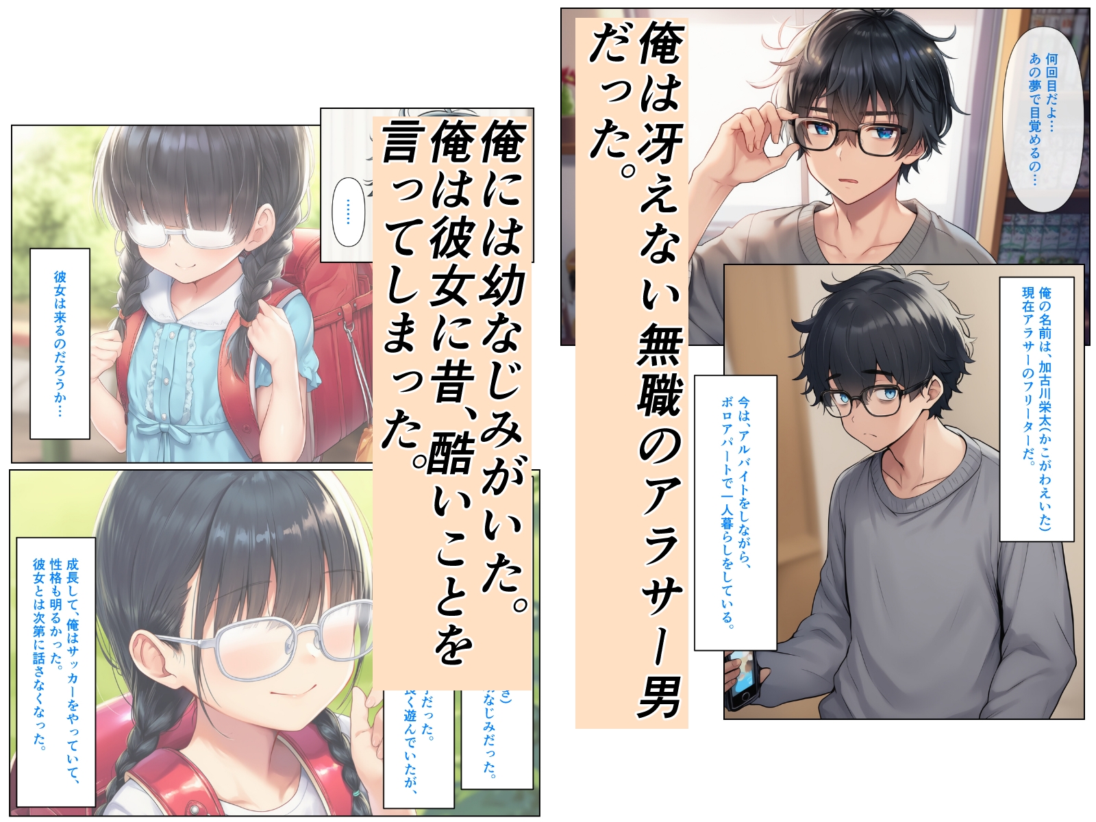 幼なじみの地味子と同窓会で再会したら、黒髪巨乳美人OLになっていた話 画像1