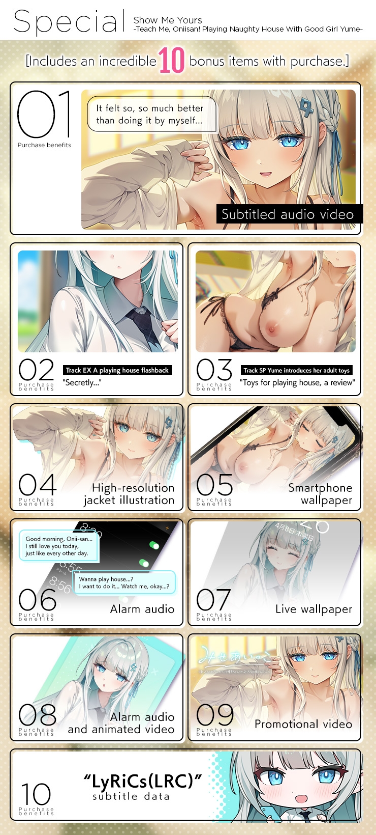 Show Me Yours ~Teach Me, Oniisan! Playing Naughty House With Good Girl Yume~ Show Me Yours ~Teach Me, Oniisan! Playing Naughty House With Good Girl Yume~