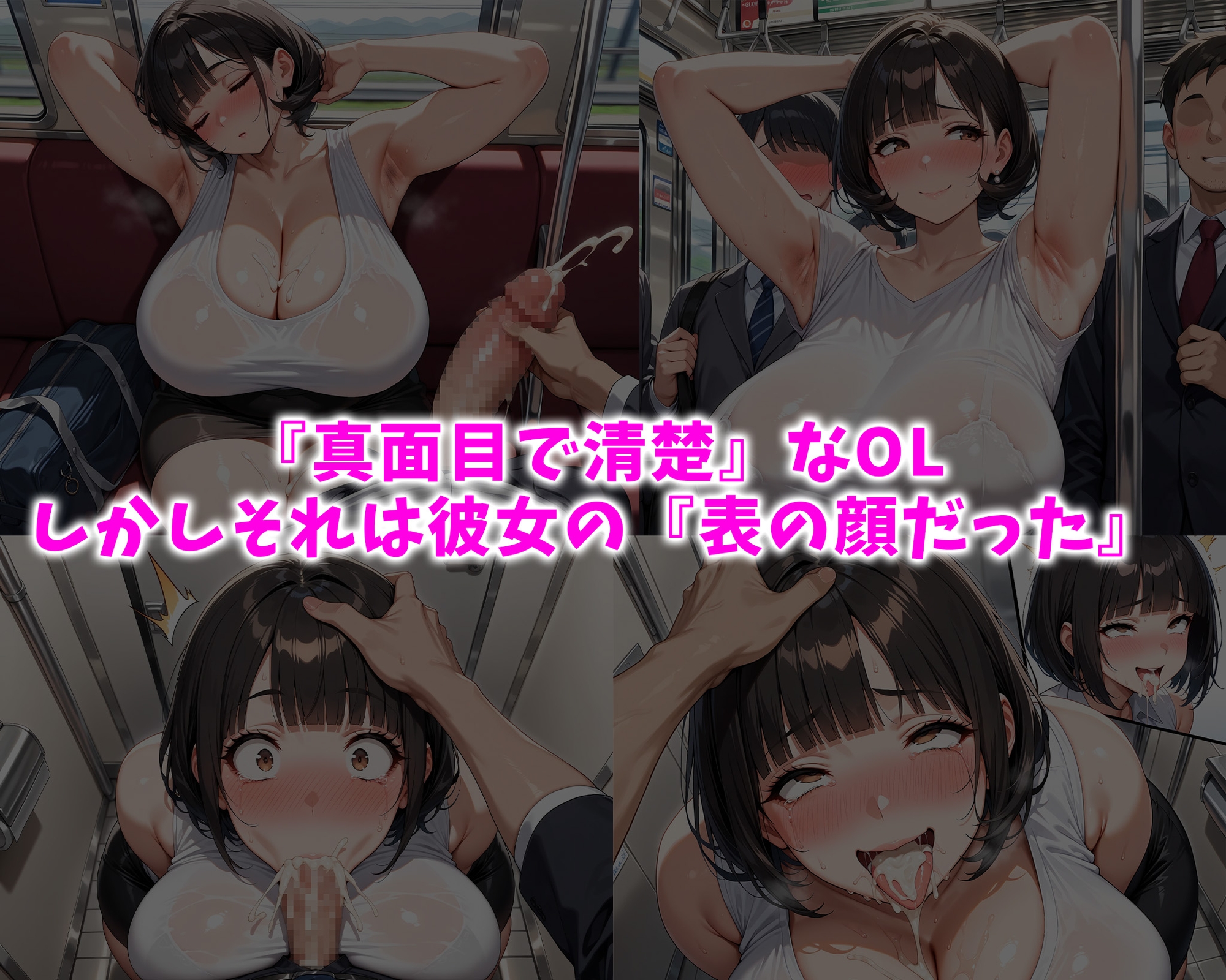 寝取られたい清楚な爆人OL みさきー誰にも言えない本当の私ー 画像8