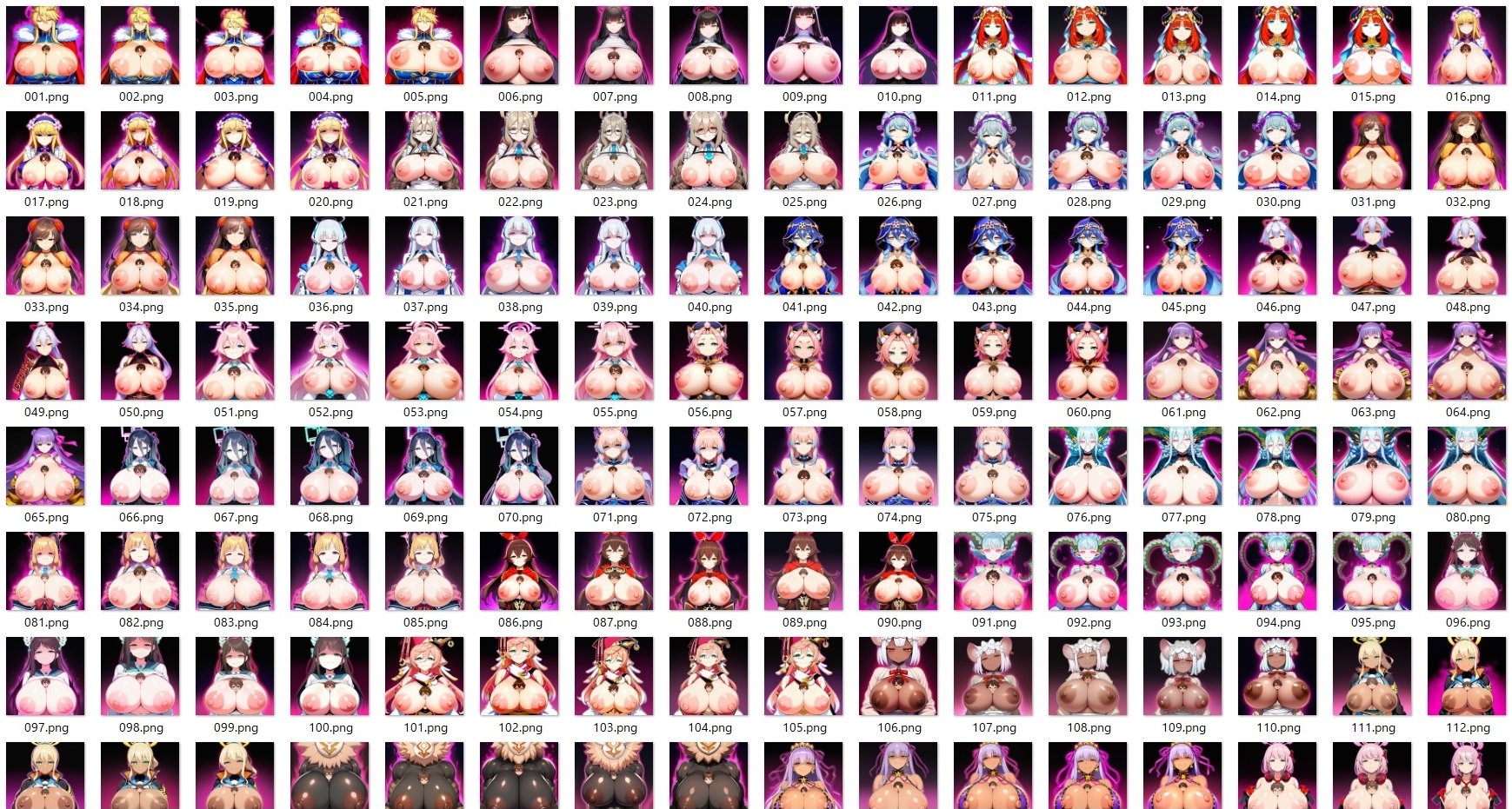全身パイズリCG集5 画像1