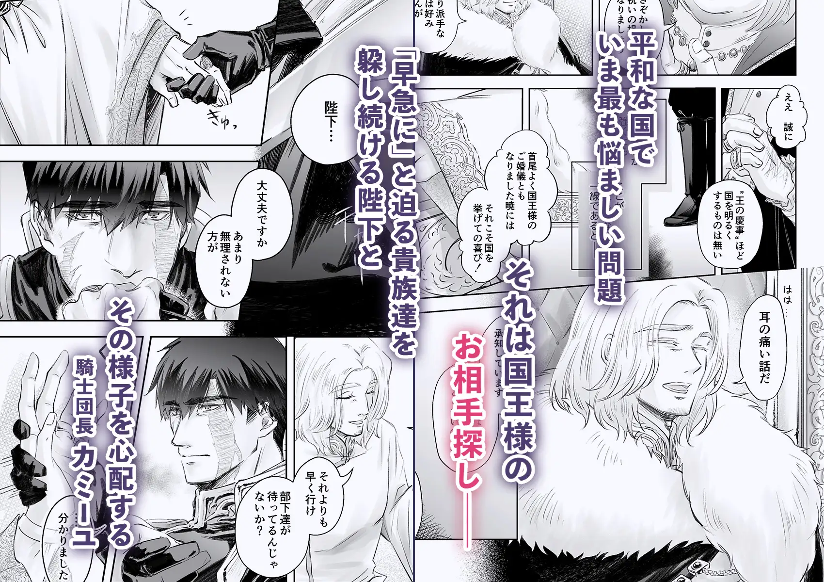 私のかわいい国王陛下 -episode: prologue-のサンプル画像1