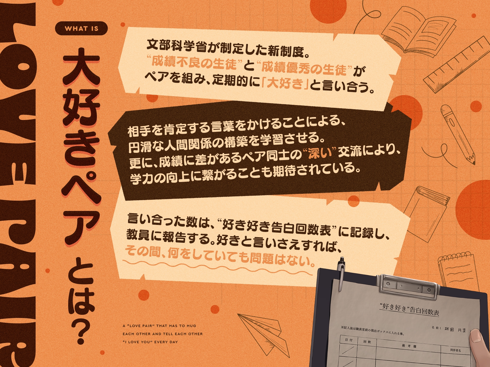 【“好き好き”連呼】毎日“ぎゅー”してお互い『好き好き』と言わなきゃいけない、“大好きペア”【早期購入特典付き】 画像2
