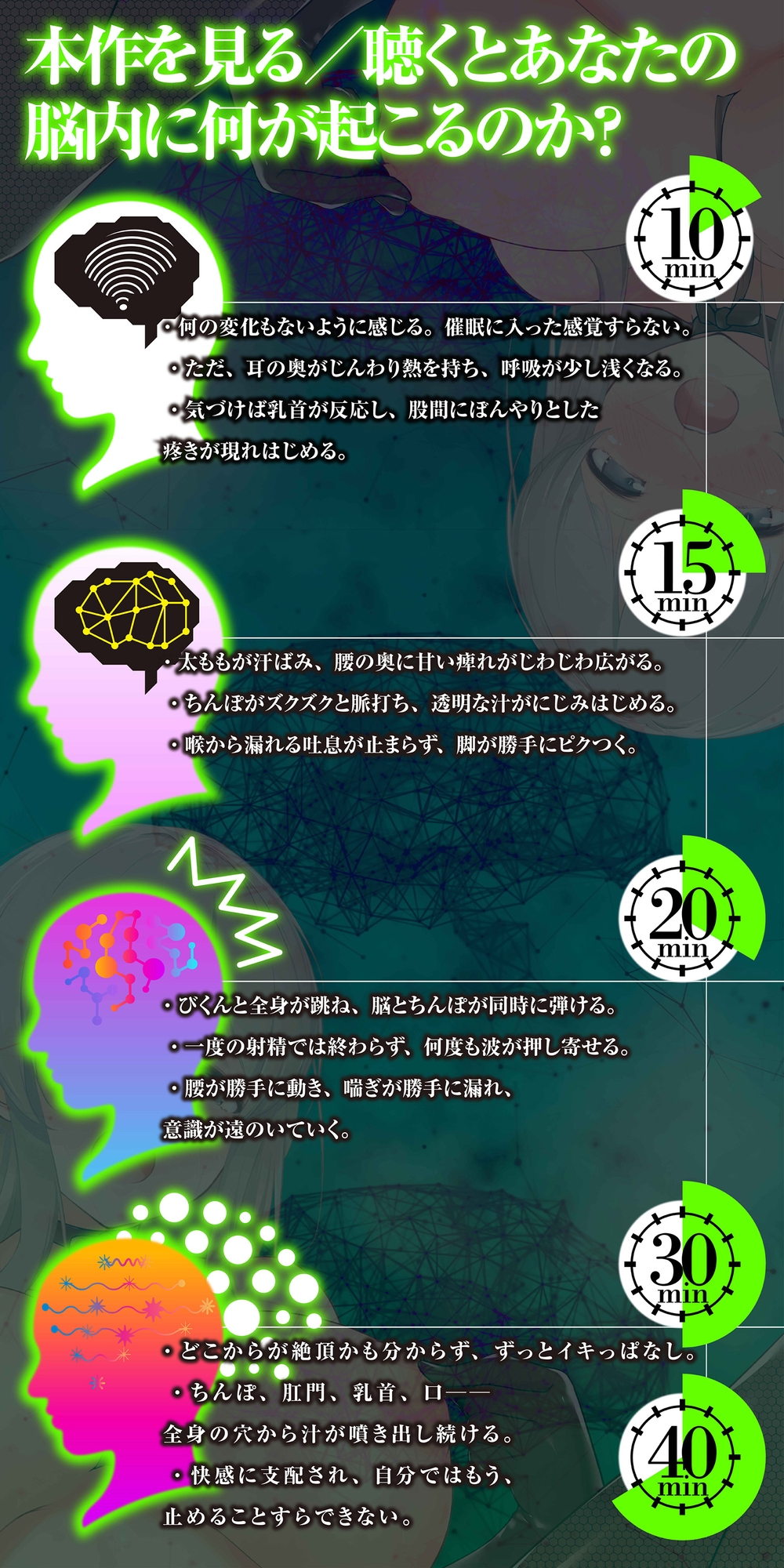 【⚠警告:催○音声未体験の方はご遠慮ください】深層快楽∞崩壊催○──覚めない。止まらない。白目を剥く脳イキ地獄の無限ループ。【フルアニメーション!】 画像10