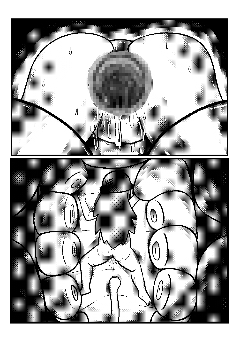 うちのこドワーフ娘が触手生物牧場で粘液浣腸とブラシ触手で腸内洗浄された後膀胱と結腸と子宮に限界まで産卵されて膨腹状態のまま普通に帰宅させられる話 画像4