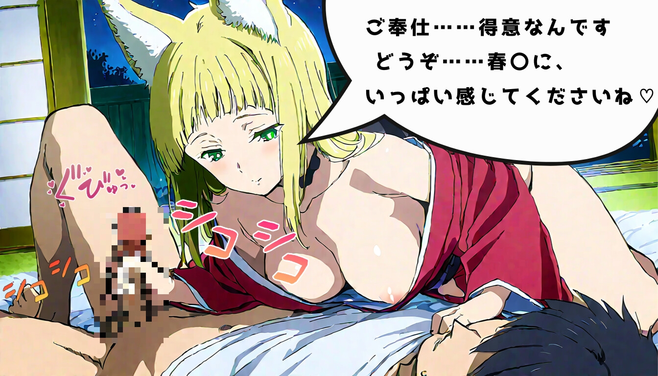 狐の微笑みは夜に溶けて_8