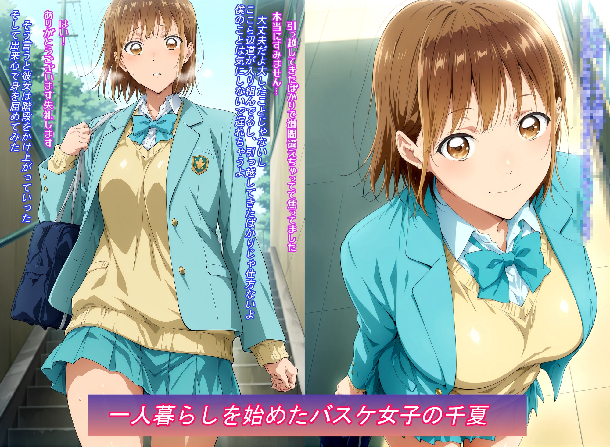 隣人の肉便器～バスケ少女弱みで堕ちる日々～ 画像2