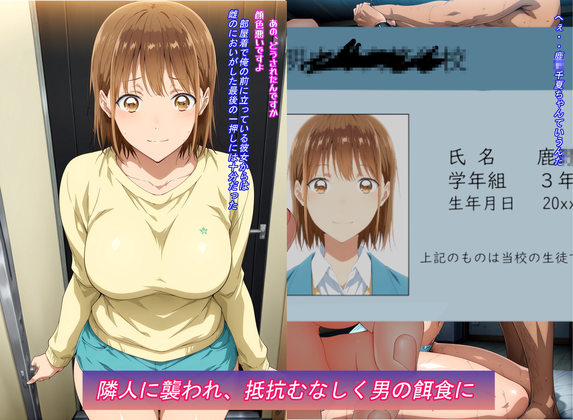 隣人の肉便器～バスケ少女弱みで堕ちる日々～ 画像4
