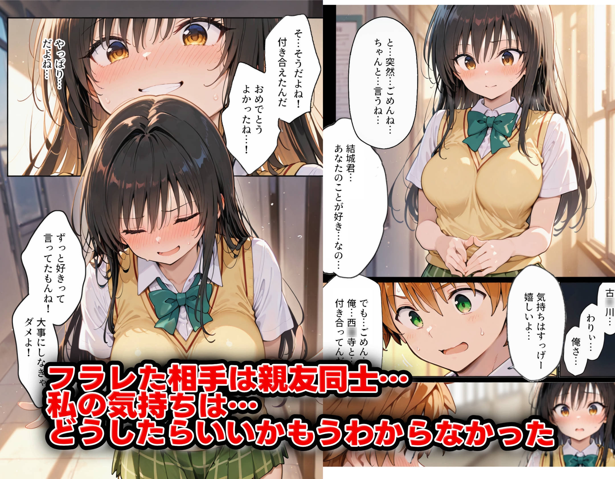 催○寝取りで中出しキメちゃって妊娠確定!? 古○川唯編 画像3