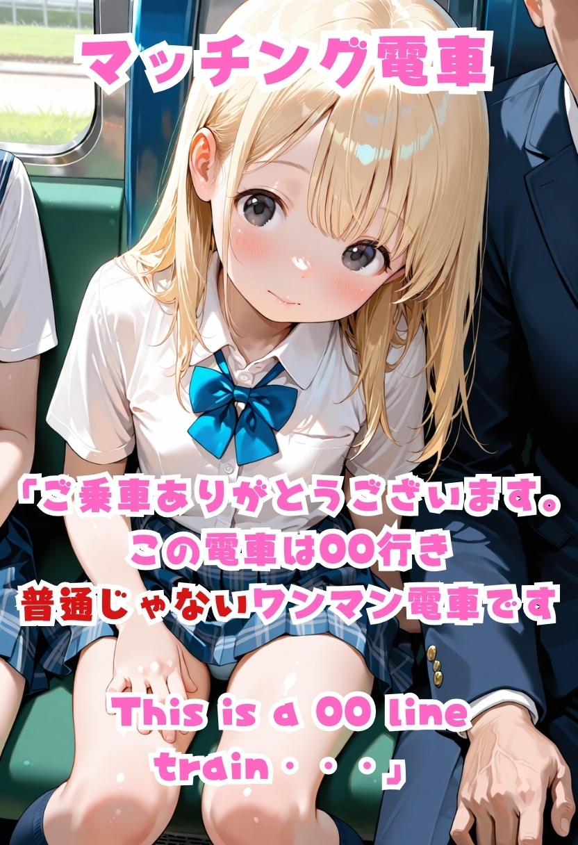 汗だく！マッチング痴○電車 画像1