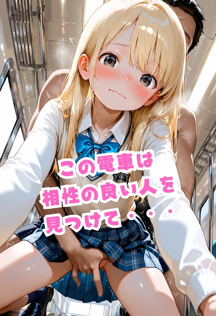 汗だく！マッチング痴○電車 画像2