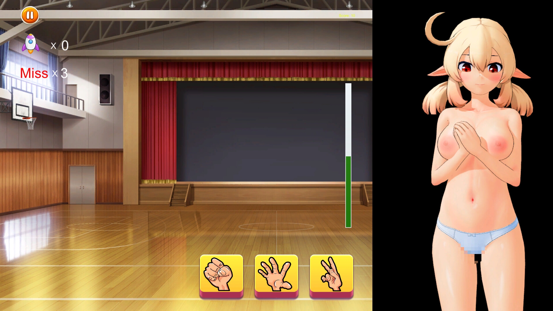 モ○魔法学園:野球拳編(APK) 画像2