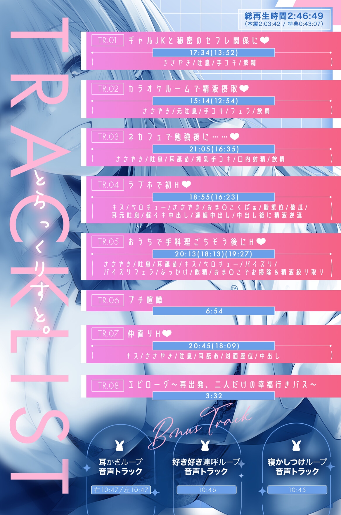 【Live2D動画2本が付いた12大特典】～発情うさぎ少女病～毎朝バス停で遭遇するギャルJKが、僕だけには甘々Hな天使だった理由(ワケ)!? 画像5