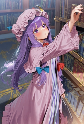 パチュリーを盗撮して脅迫