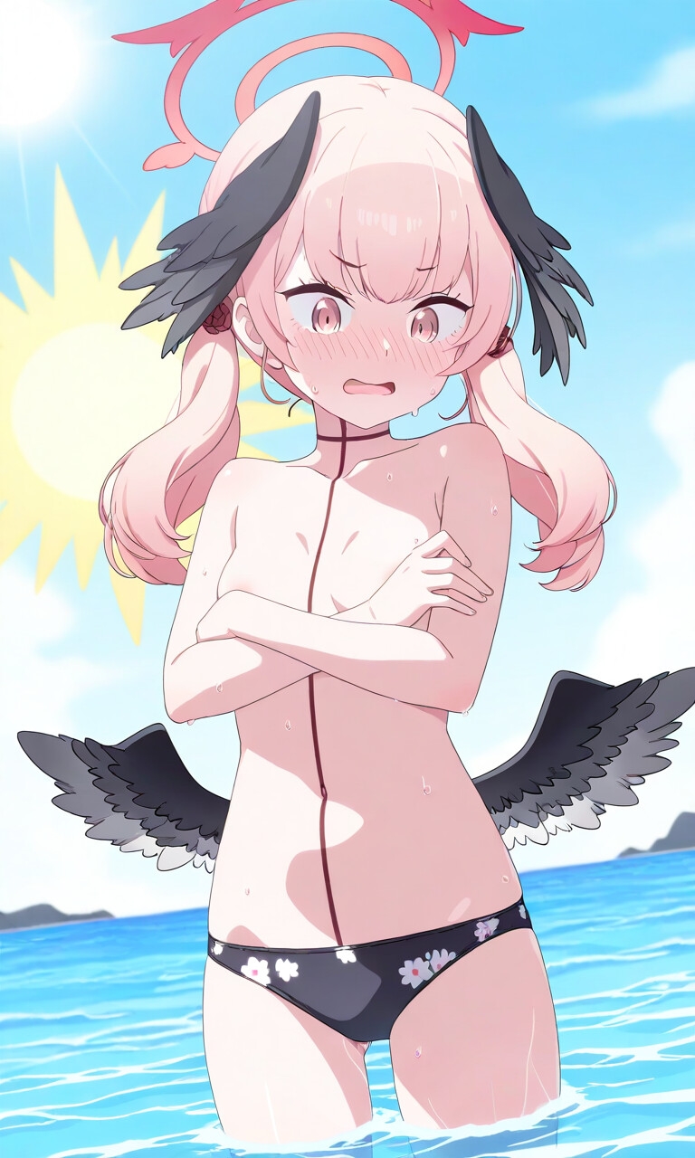 水着の流されハプニング！~先生、見ないでいただけますか?~ 画像8