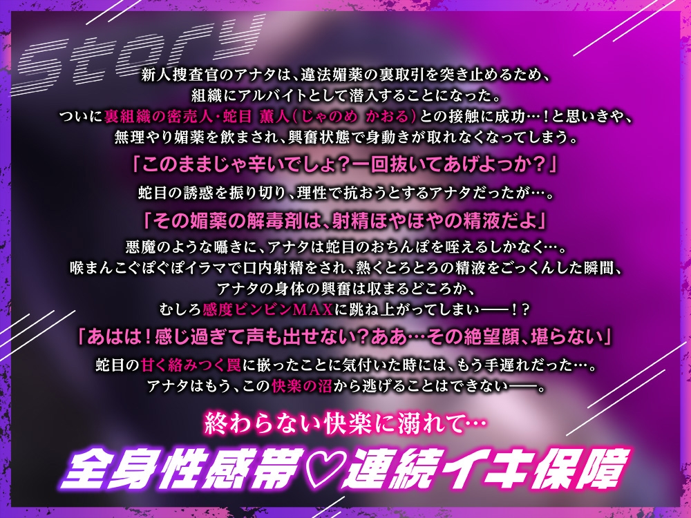 「そのイキ顔かわいいね♡」潜入ミッション失敗→媚薬発情→ぐちゃとろ濃密SEX→溺愛快楽堕ち 画像3