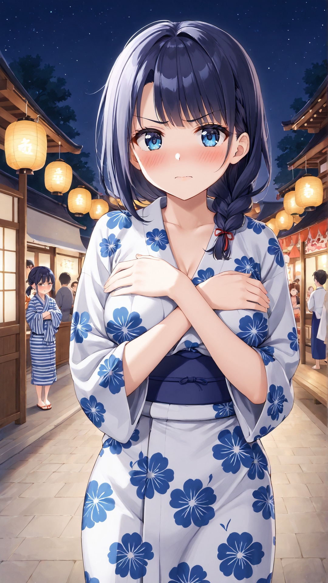 「嫌な顔されながらおっぱい見せてもらう」AIイラスト集 vol.2 画像2