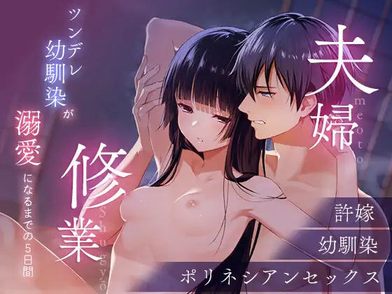 夫婦修業～ツンデレ幼馴染が溺愛になるまでの5日間～の表紙画像