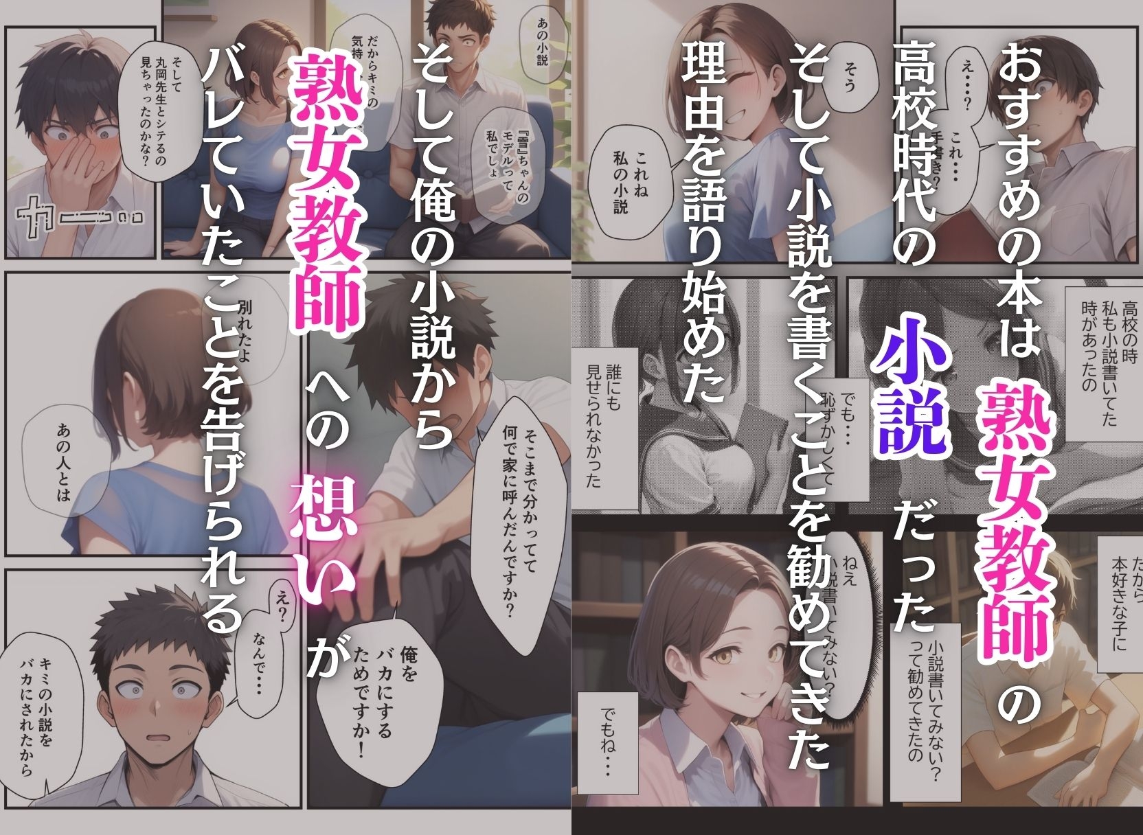 憧れのむちむち熟女教師と特別課外セックスで童貞卒業 画像6