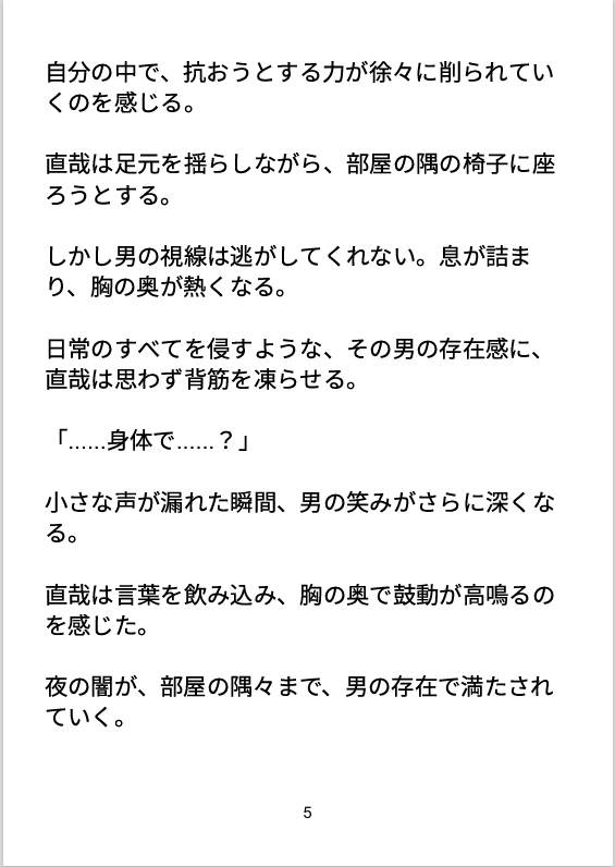 借金取りの玩具になった夜
