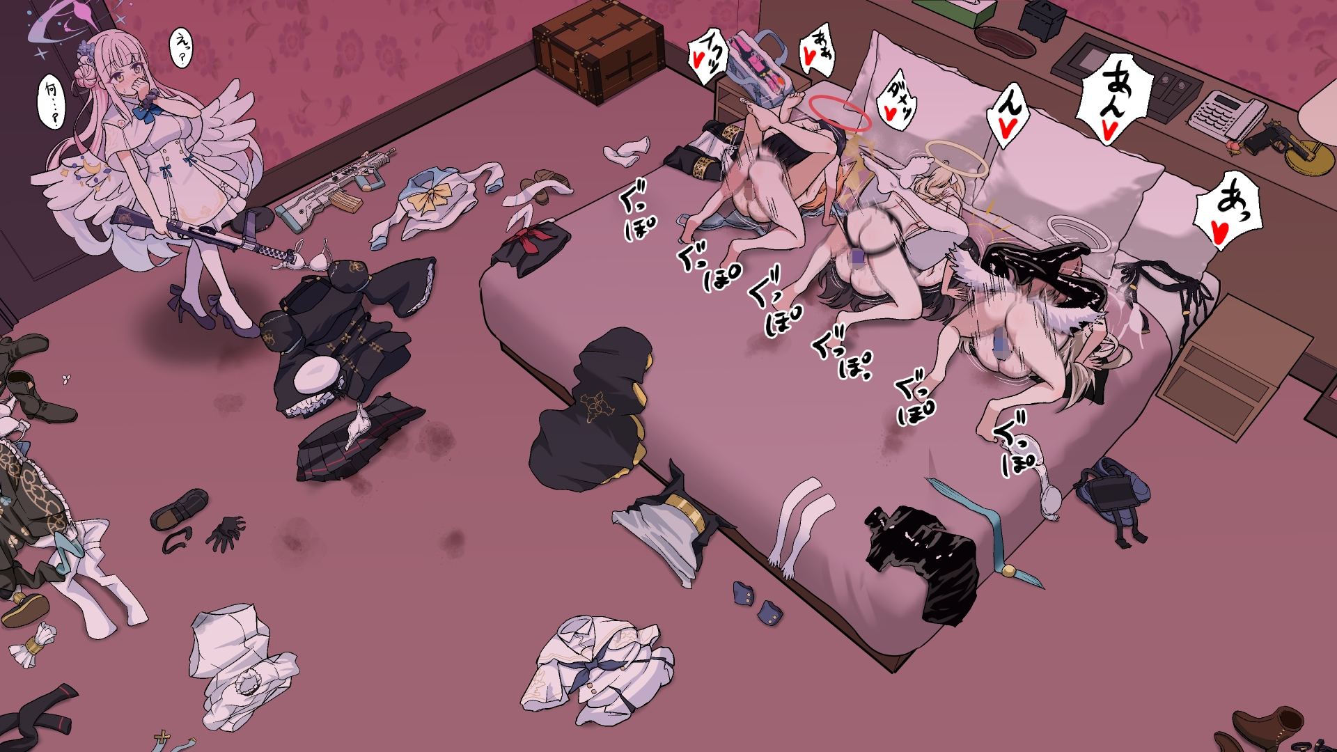 【定点カメラ】トリニティーレズ乱交 画像5