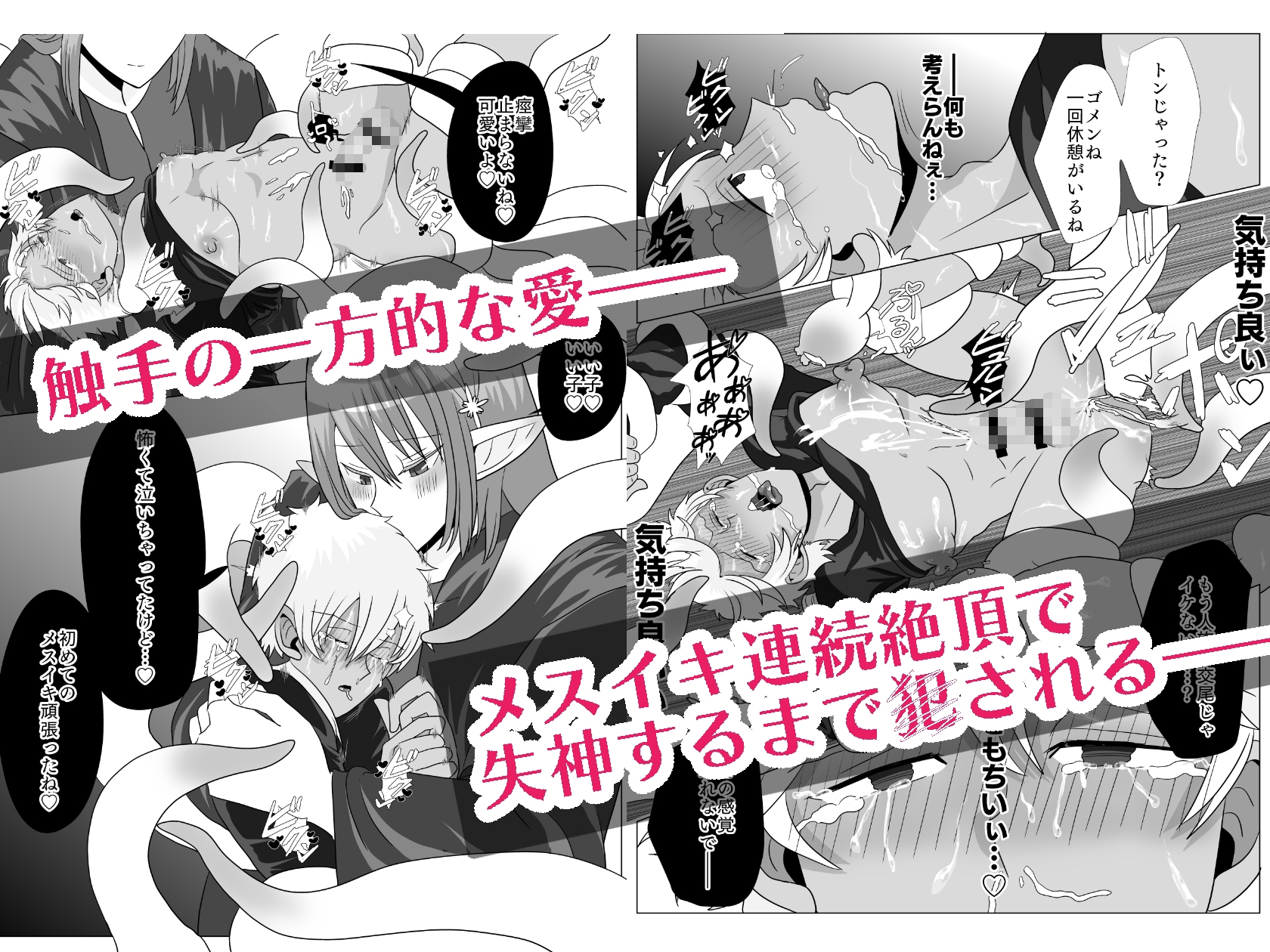 ポンコツ冒険家は執着触手の溺愛種付けから逃げ出せない 画像2