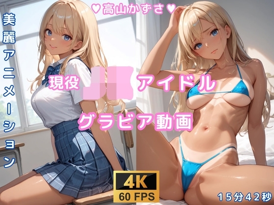 グラビア動画 JKアイドル 高山かずさ