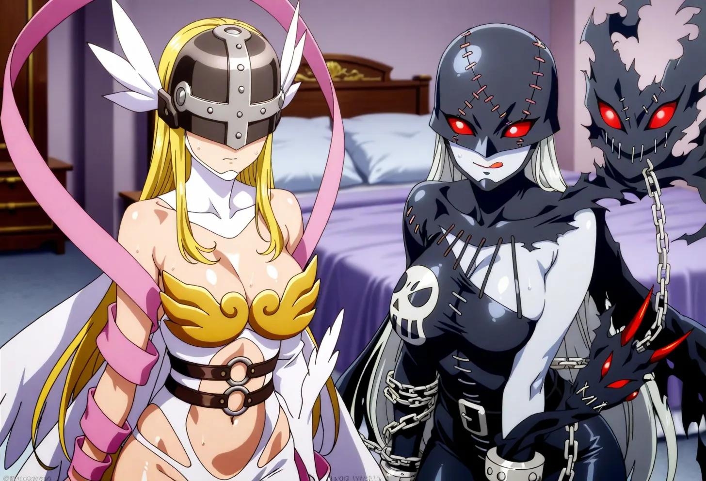 レディーデビモンXエンジェウーモン:エロ画集 画像1