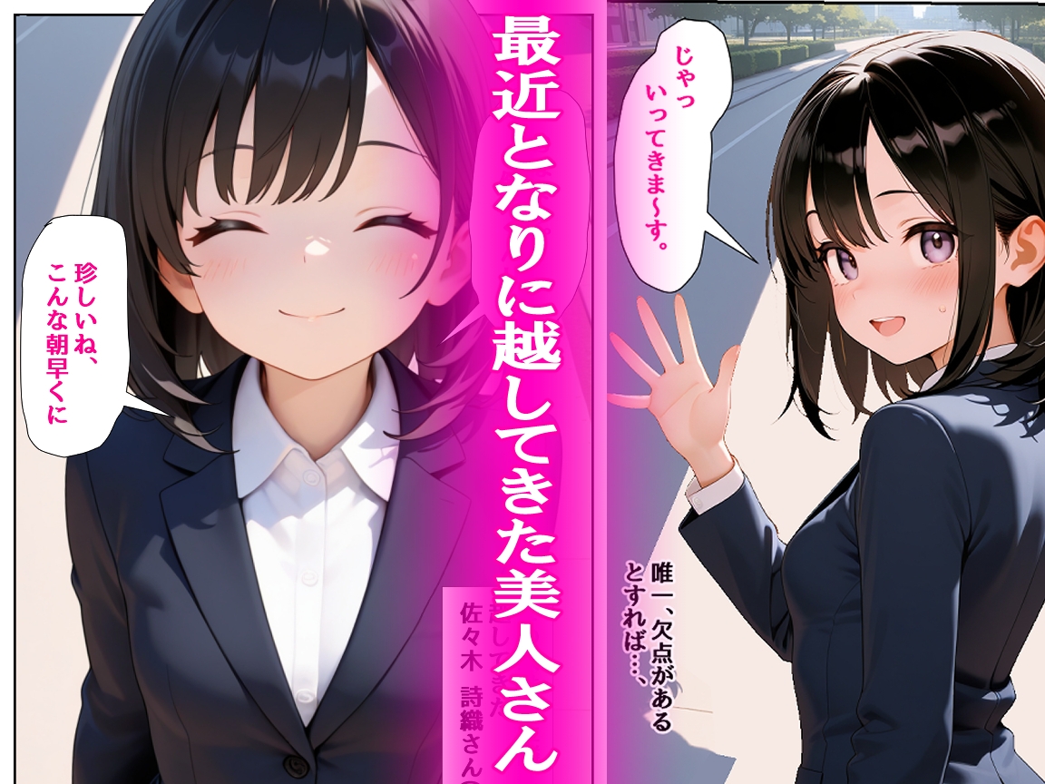 Hな隣人さんとヤる話 画像1