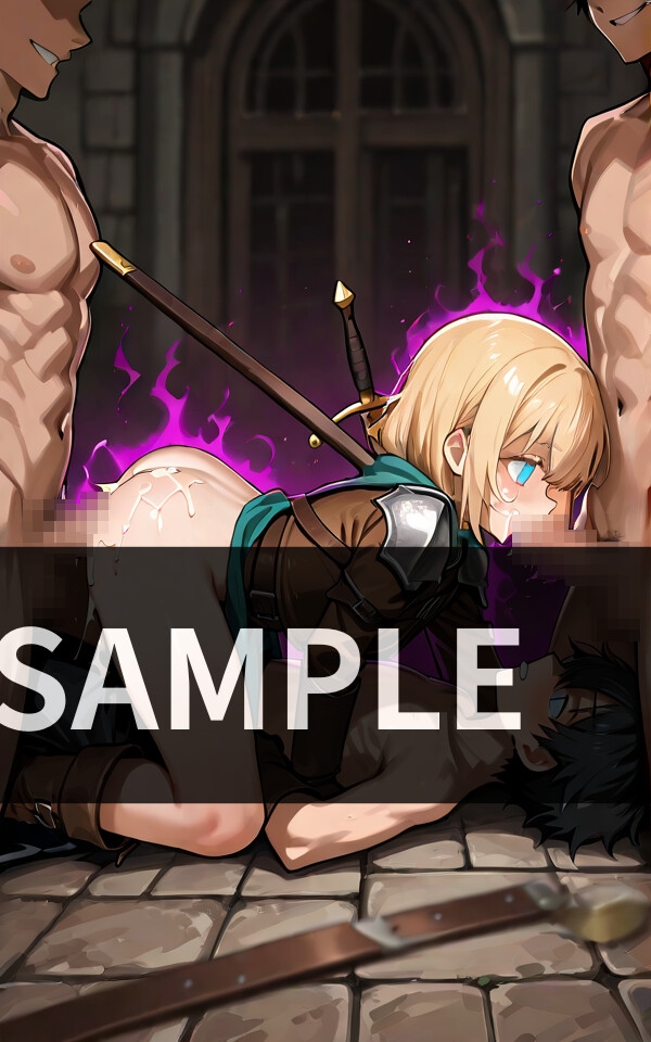 魔王討伐後の戦士たちは現在乱交中 画像5