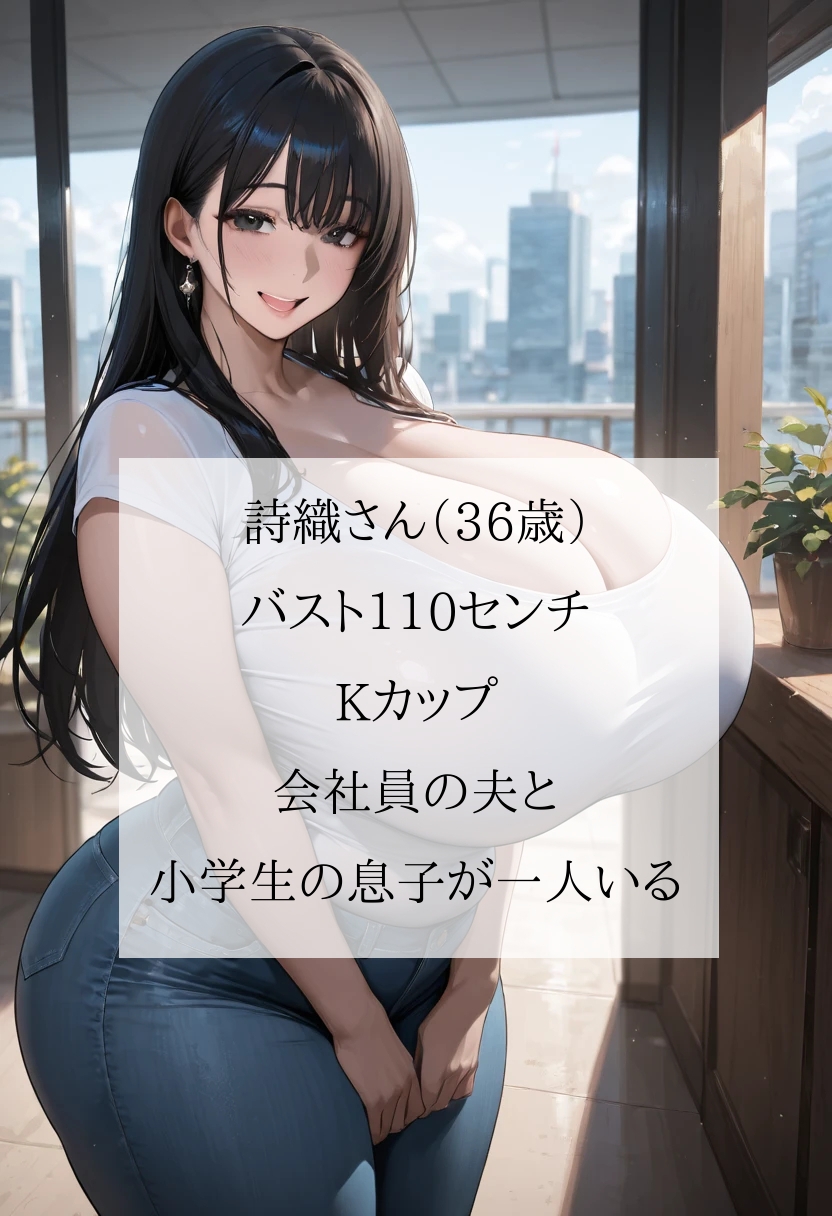 憧れていた近所のムチムチ人妻は実はセックス大好きな淫乱妻でした【セリフ付CG画像集】 画像1
