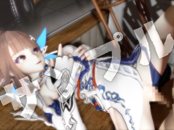 【崩壊○rd】○素裳「玉騎士・月痕」がセックスボットになって登場!たっぷり動画を楽しむ4本セット 画像3