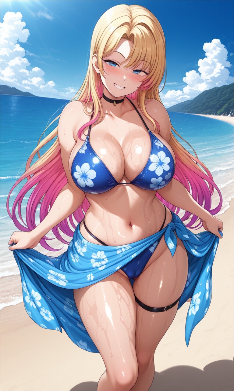 AI水着美女イラスト集3 画像1