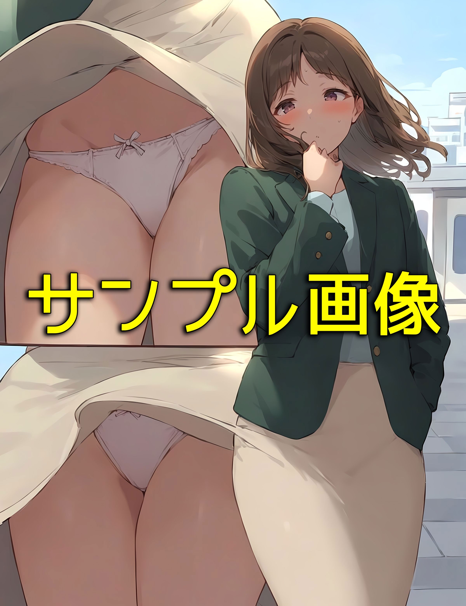 僕は女教師の下着以外は興味がない3 風でスカートがめくれてしまった編_8