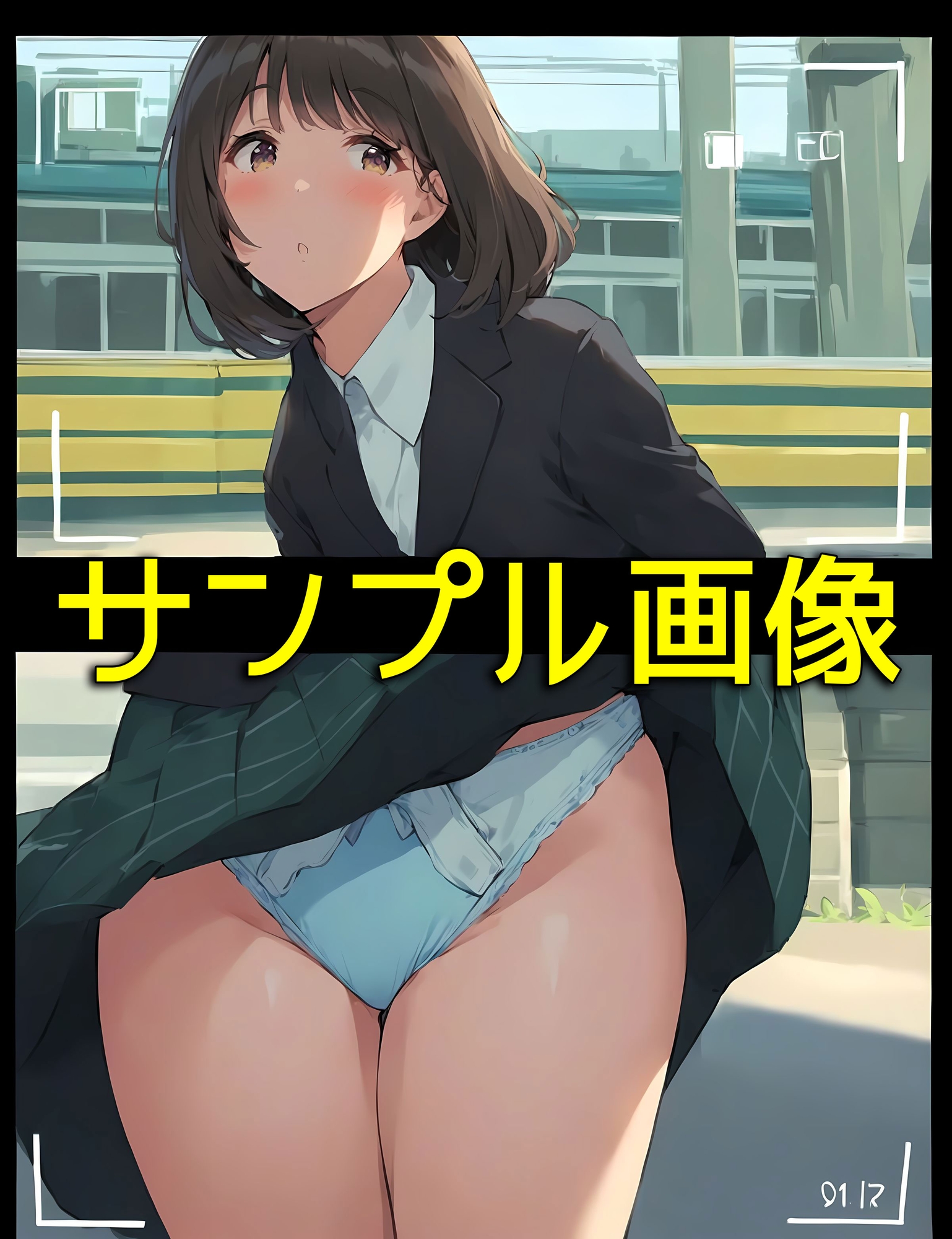 僕は女教師の下着以外は興味がない3 風でスカートがめくれてしまった編_9