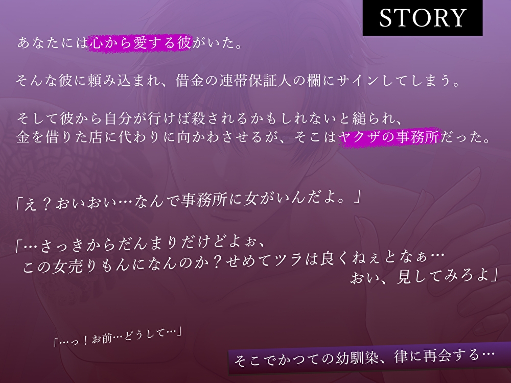 不器用な幼馴染ヤクザの溺愛犯されエッチ〜借金返済のために毎晩オラハメされてます〜 画像3