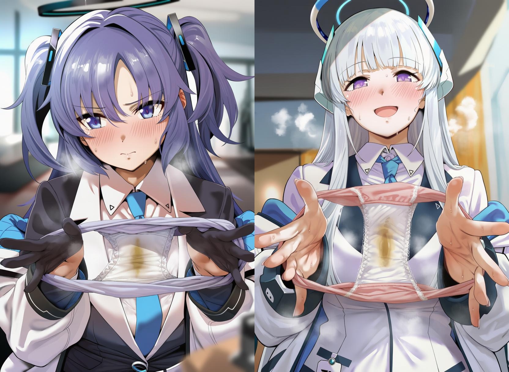 ブ○ーアーカイブ 脱糞スカトロCG集 ユウカ&ノア編 画像7