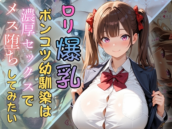 ○リ爆乳ポンコツ幼馴染は濃厚セックスでメス堕ちしてみたい