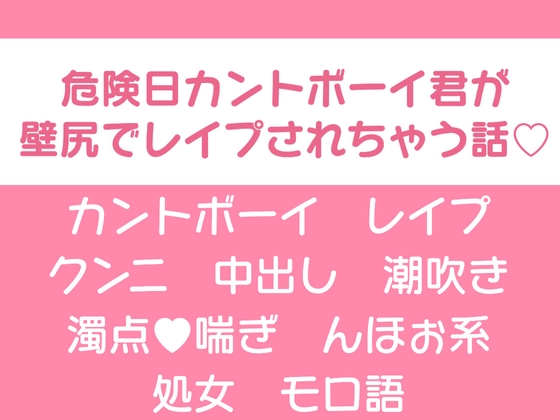 危険日カントボーイ君が壁尻でレ○プされちゃう話♡ [回るあざらし]