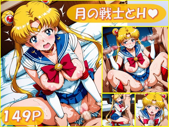 月の戦士とH♡【149枚】