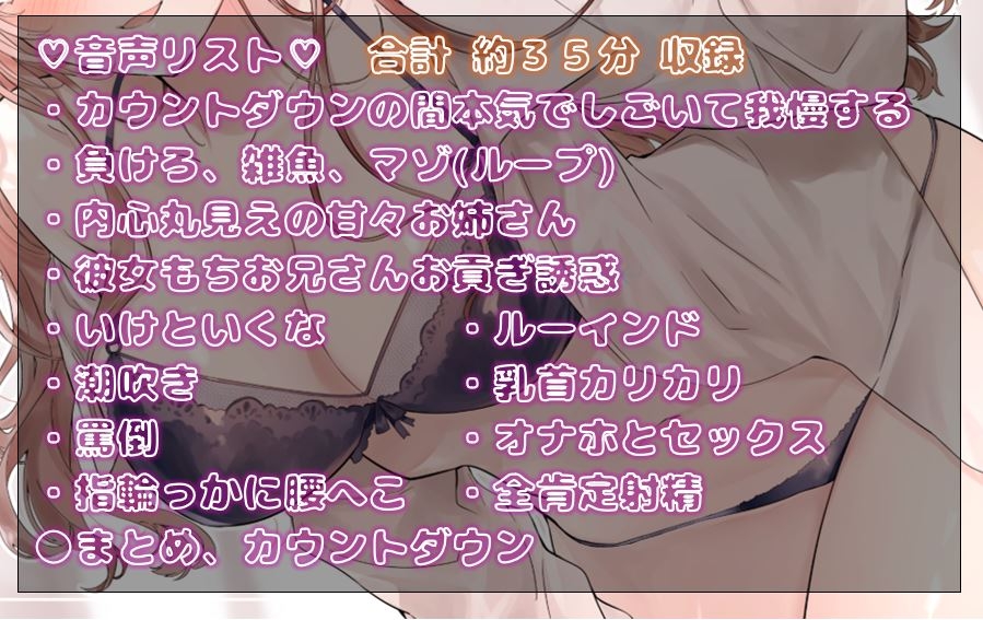 さくっと抜けて何回でも使える！マゾ向け♡短編詰め合わせボイス02